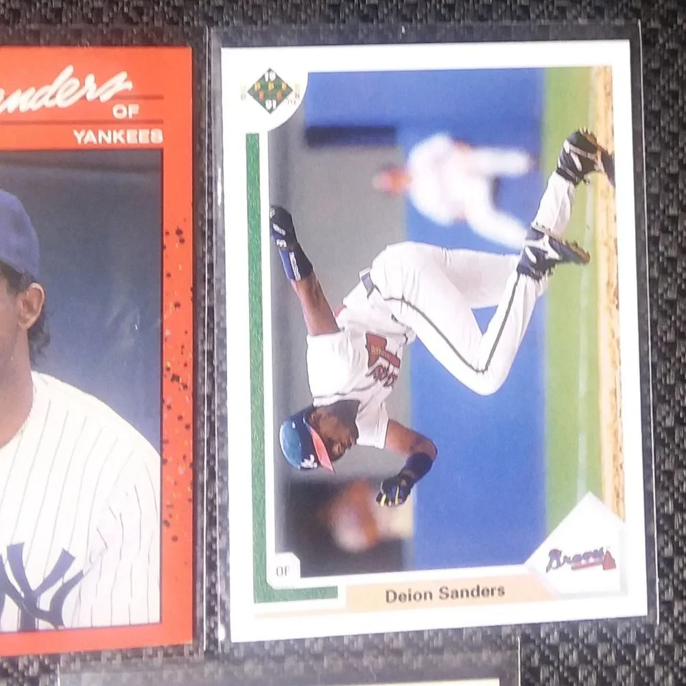 Deion Sanders 7x Card Lot (Rookies,FSU,Multisports)